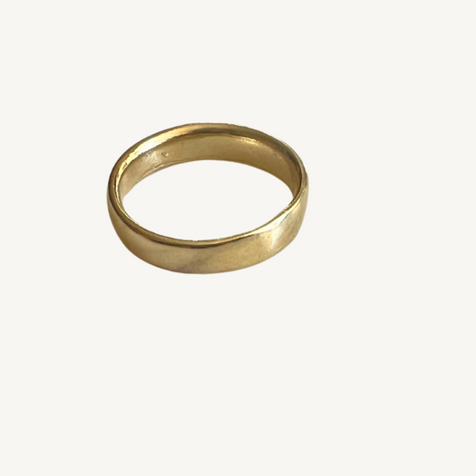 Smooth Gold Band