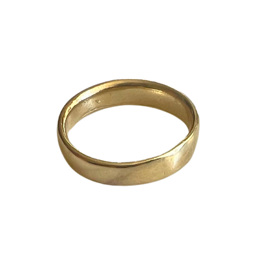 Smooth Gold Band