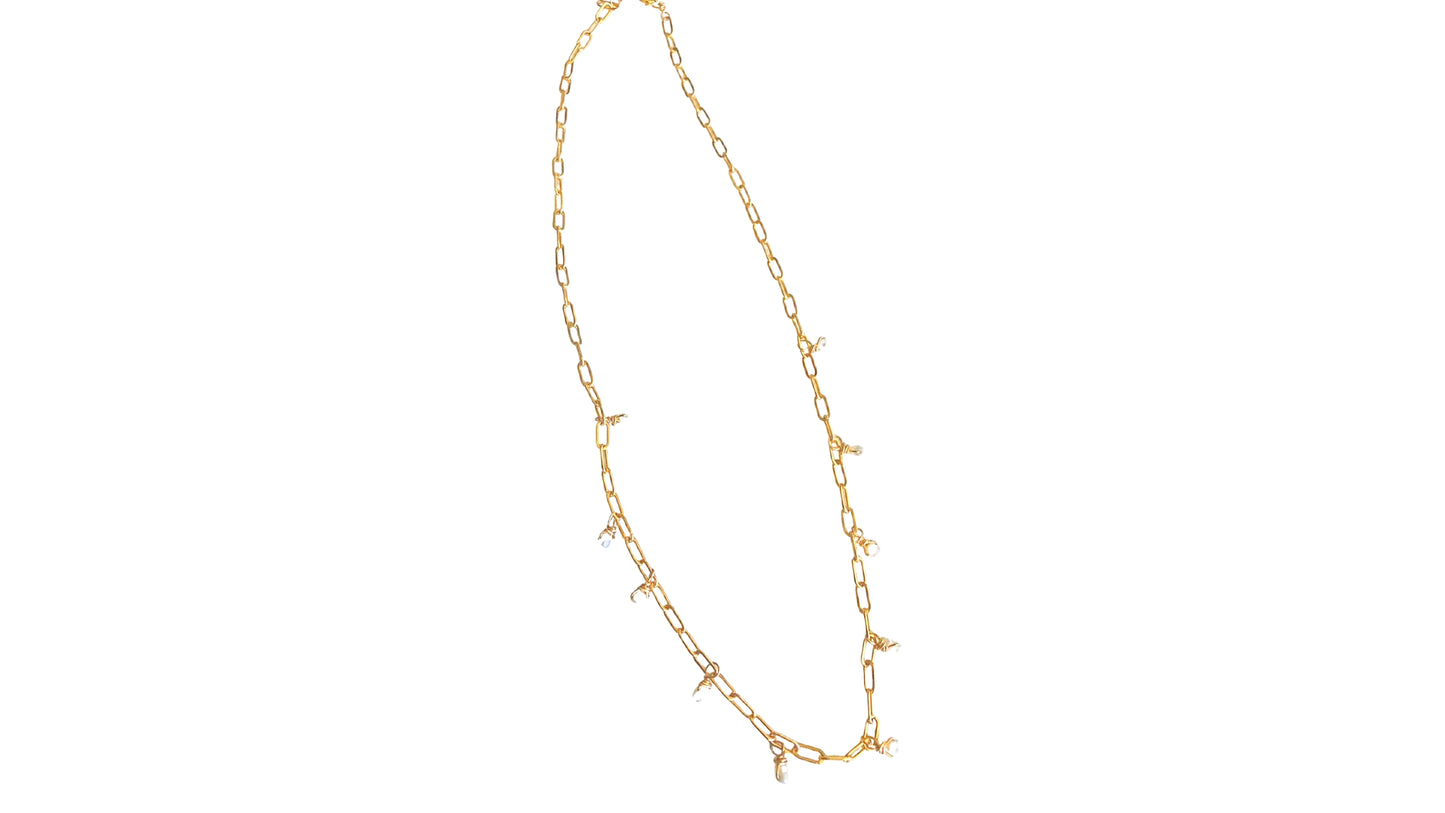 Dancing Pearl Necklace