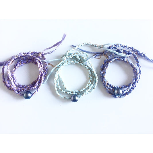 Tahitian Pearl Silk Wrap