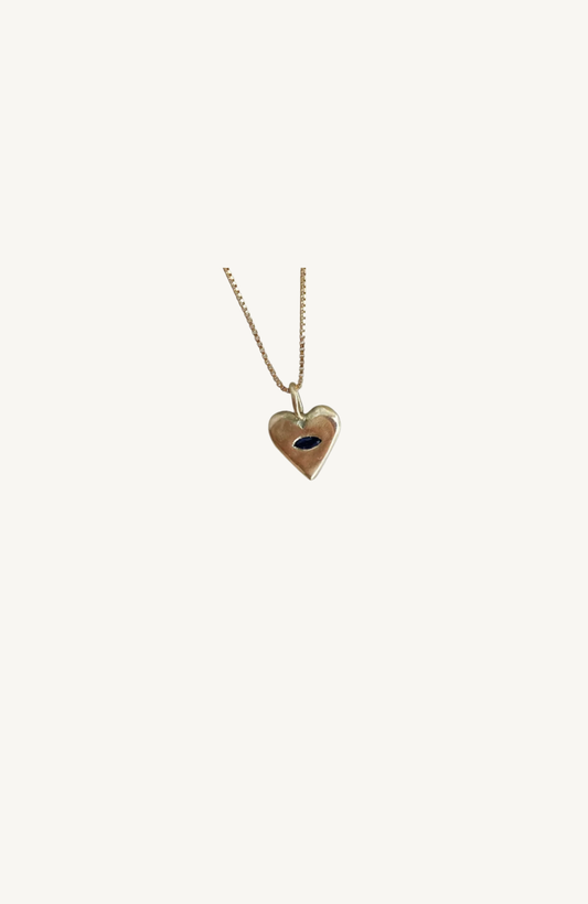 18kt Heart Charm