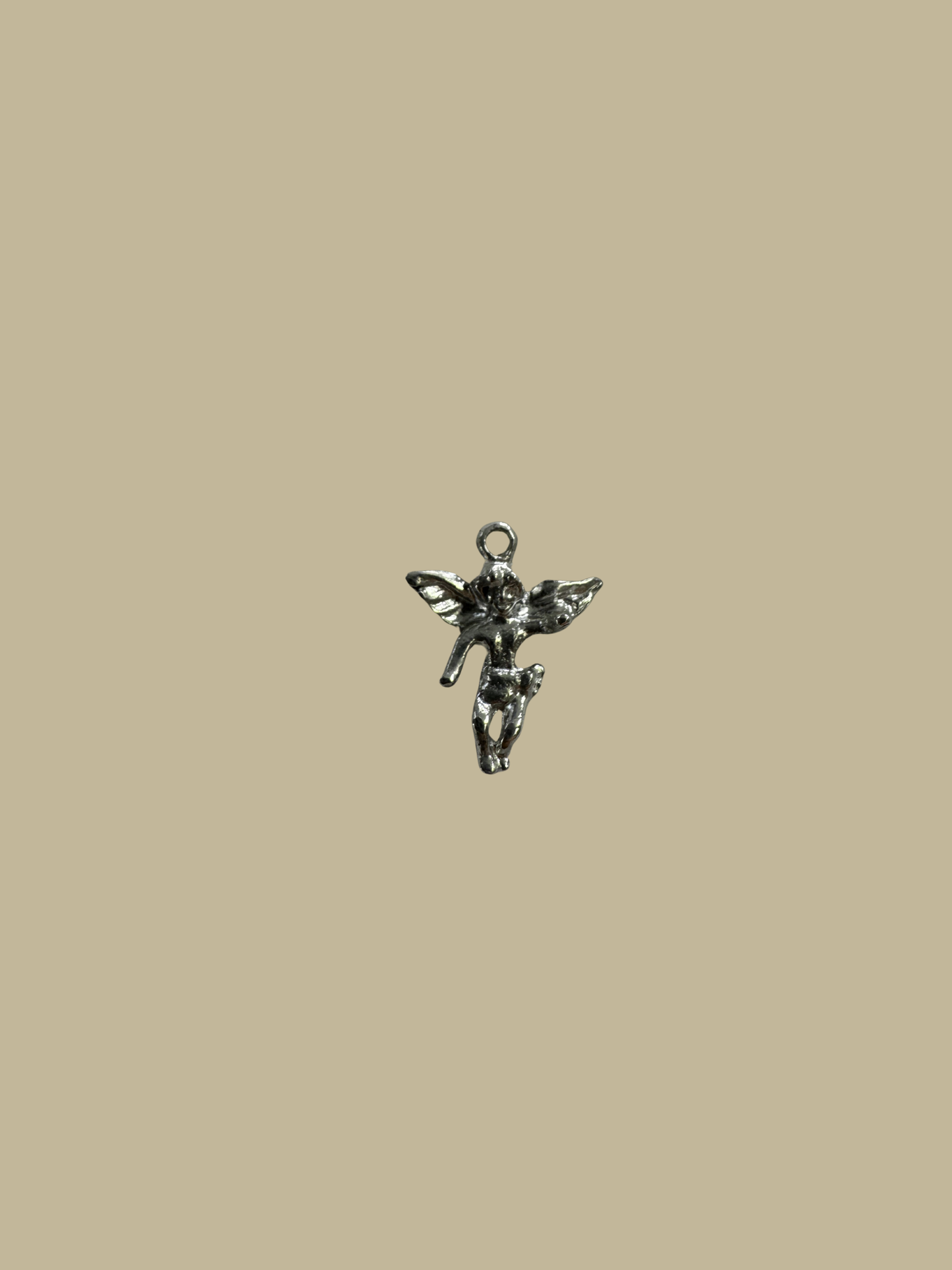 Sterling Silver Cupid Charm