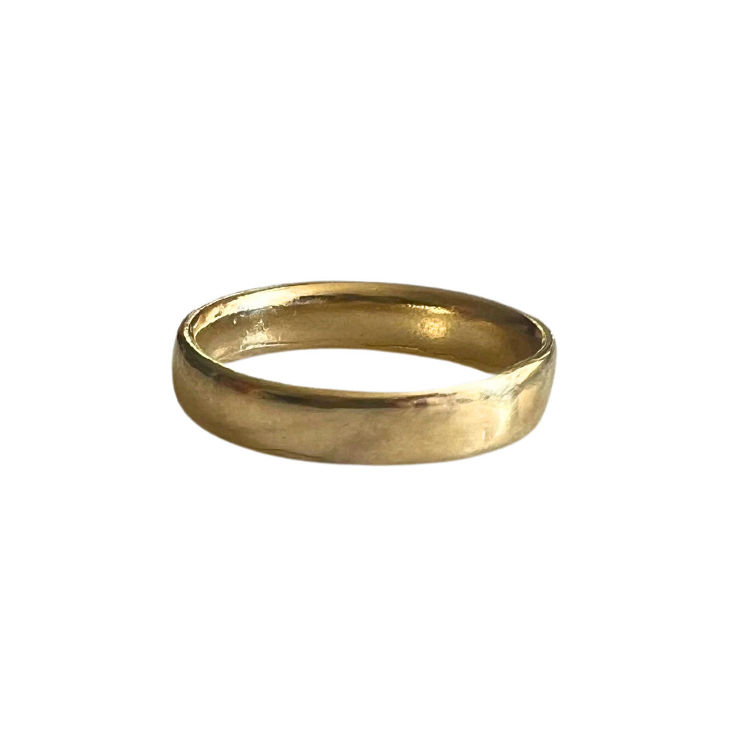 Smooth Gold Band
