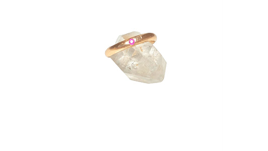 Pink Sapphire Ring