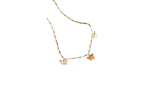 3 Butterfly Necklace