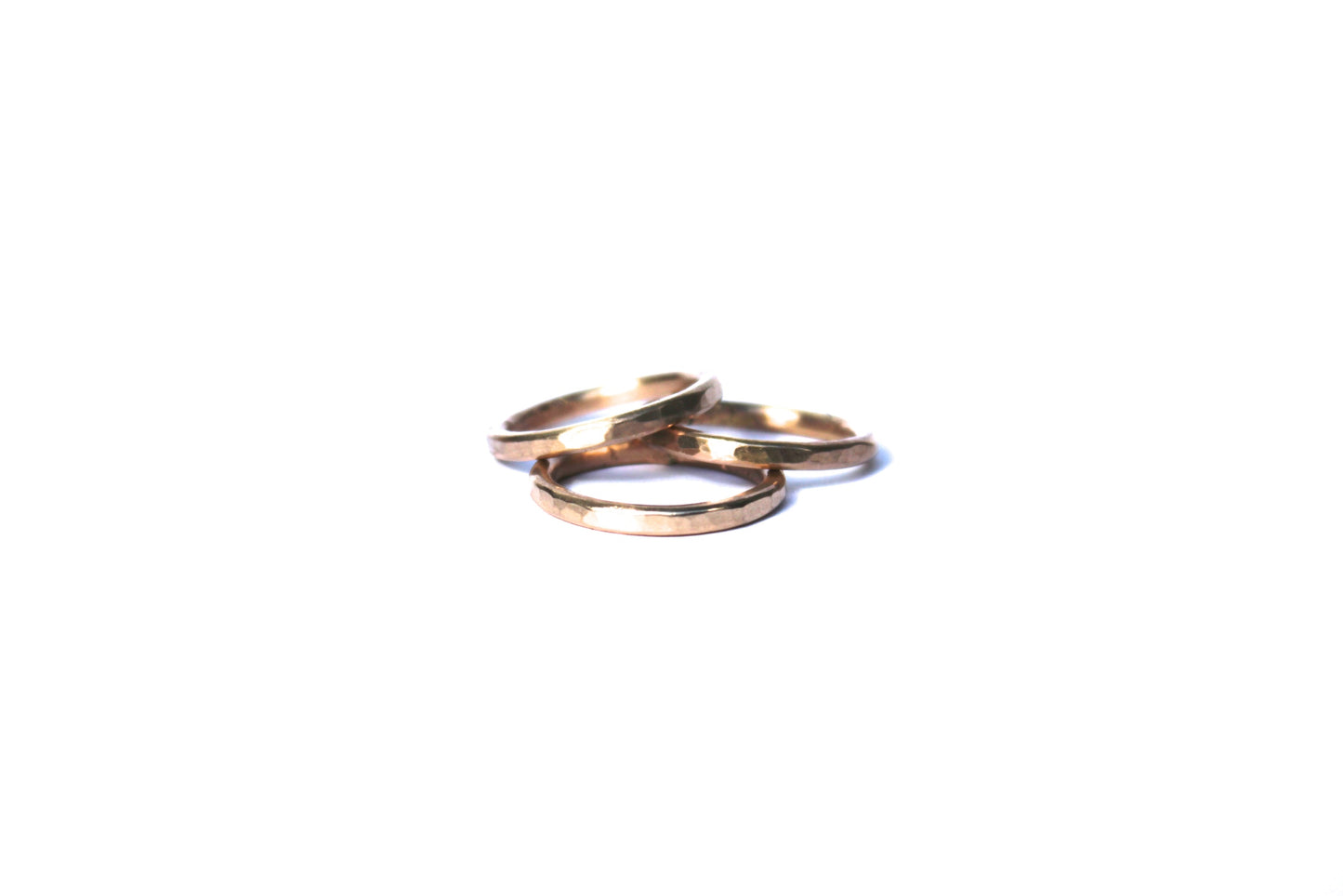 Thick Hammered Rings